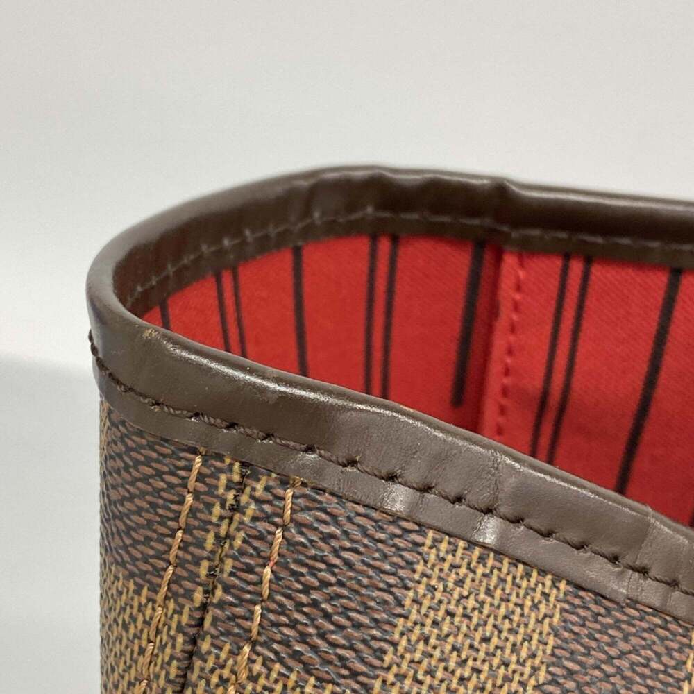 LOUIS VUITTON Brown Damier Neverfull MM Tote Bag - Picture 7 of 11